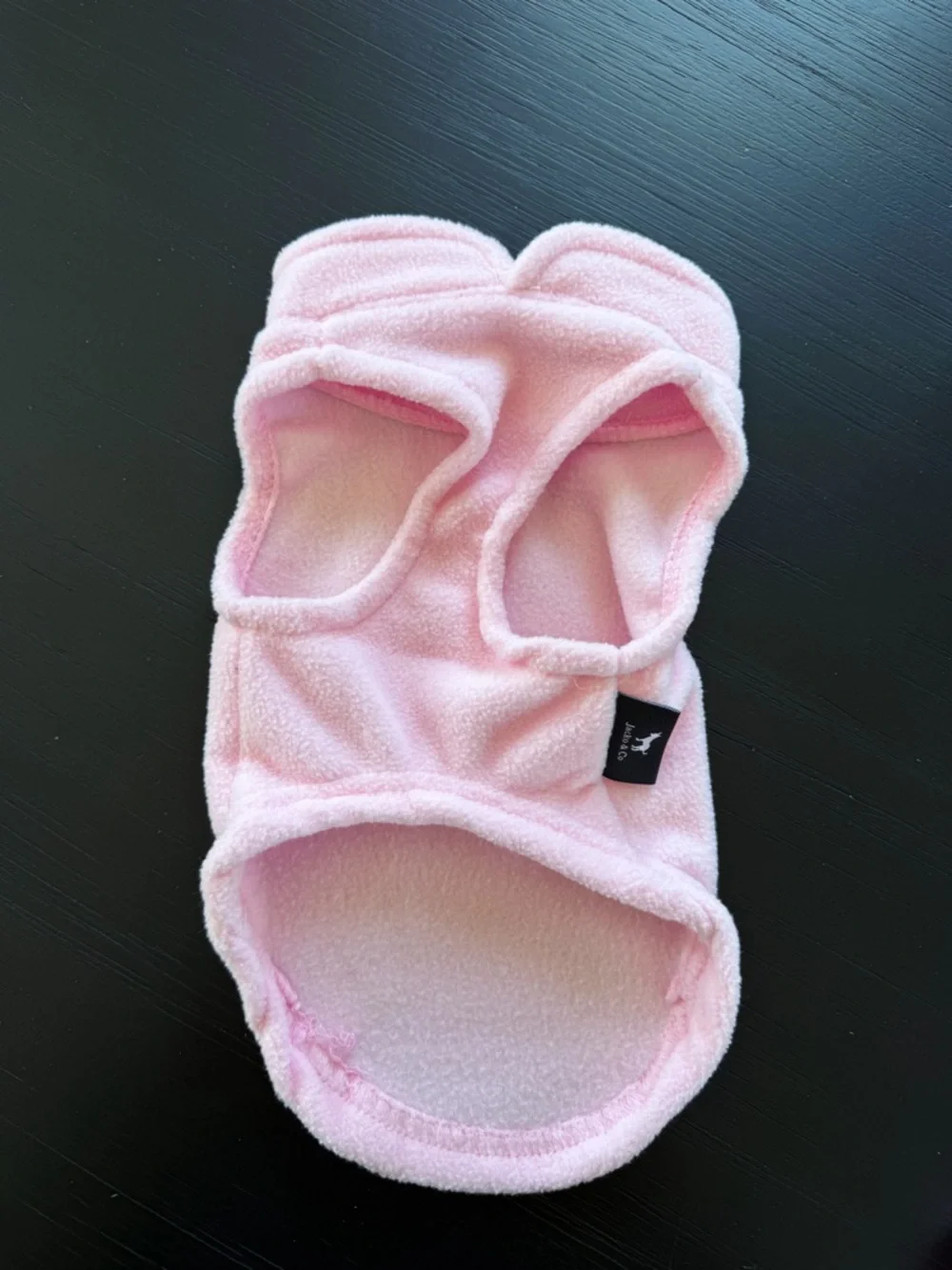 Pink Fleece Dog Hoodie Size Small Pet Jacket Cozy Puppy Sweater NWOT BABY - Picture 2 of 5